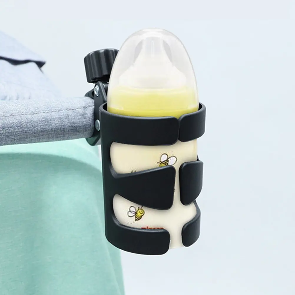 Multi Use Stroller Cup Holder Easy Install Portable Lightweight Baby Stroller Drink Holder for Park Cycling and on The Go