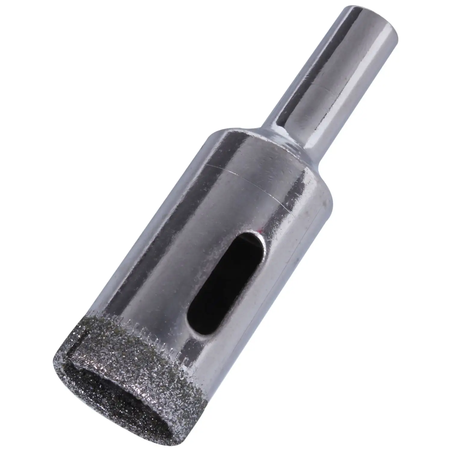 Punta da trapano rivestita con particelle diamantate per piastrelle in ceramica, diametro 16 mm, sega a tazza per vetro