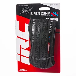 IRC Siren Comp Pneu 20x1.50/1.75inch Folding Bicycle Tire 20x1 1/8 28-451 Black/Brown 120Tpi Foldable BMX Bike Tyre