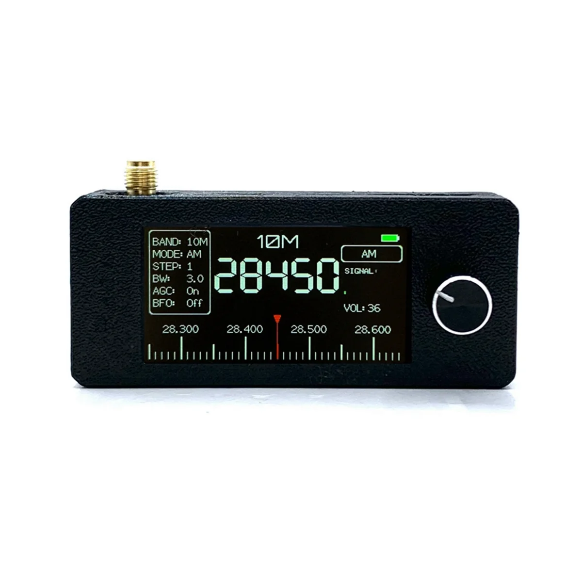 9.9khz-181mhz SMA Interface Mini Loop Antenna Pocket Size SI4732 Radio, Receiver, Mini Radio