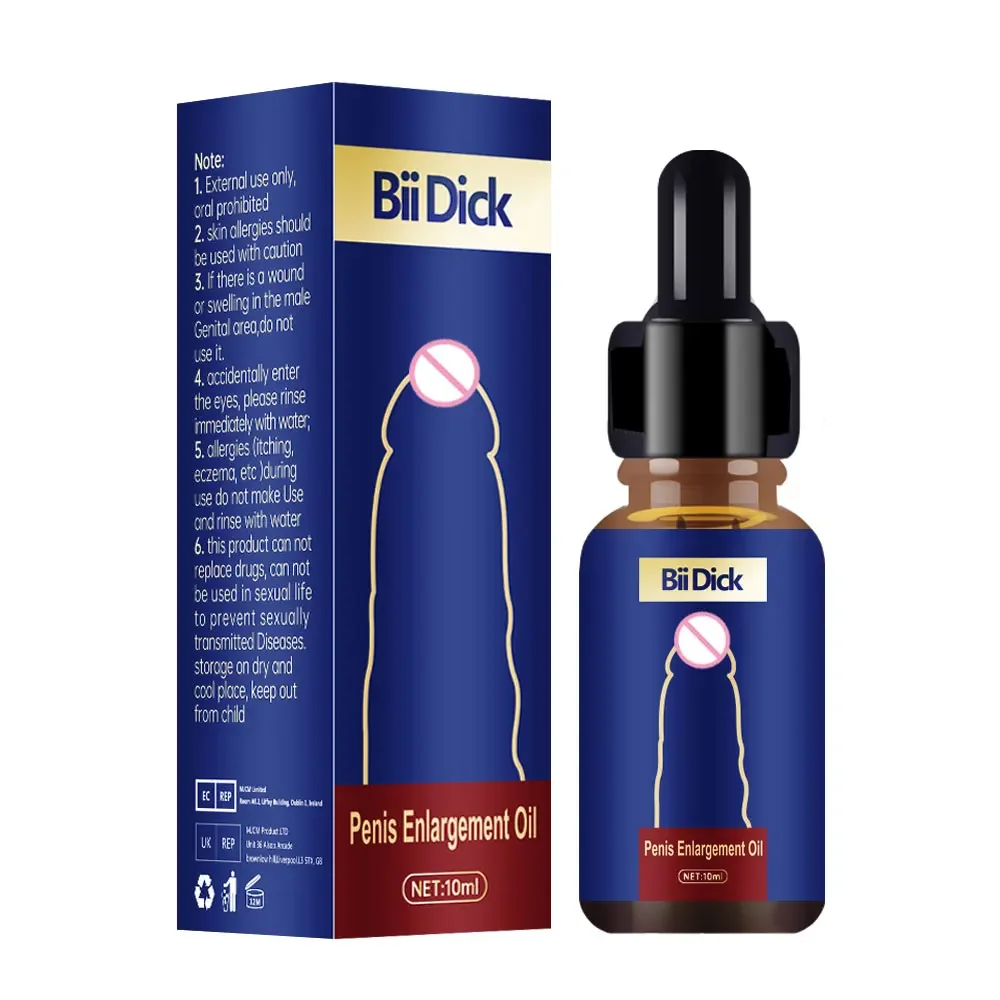 1Pcs Penis Thickening Growth Man Big Dick Enlargement Liquid Cock Erection Enhance Men Health Care Enlarge Massage Oil