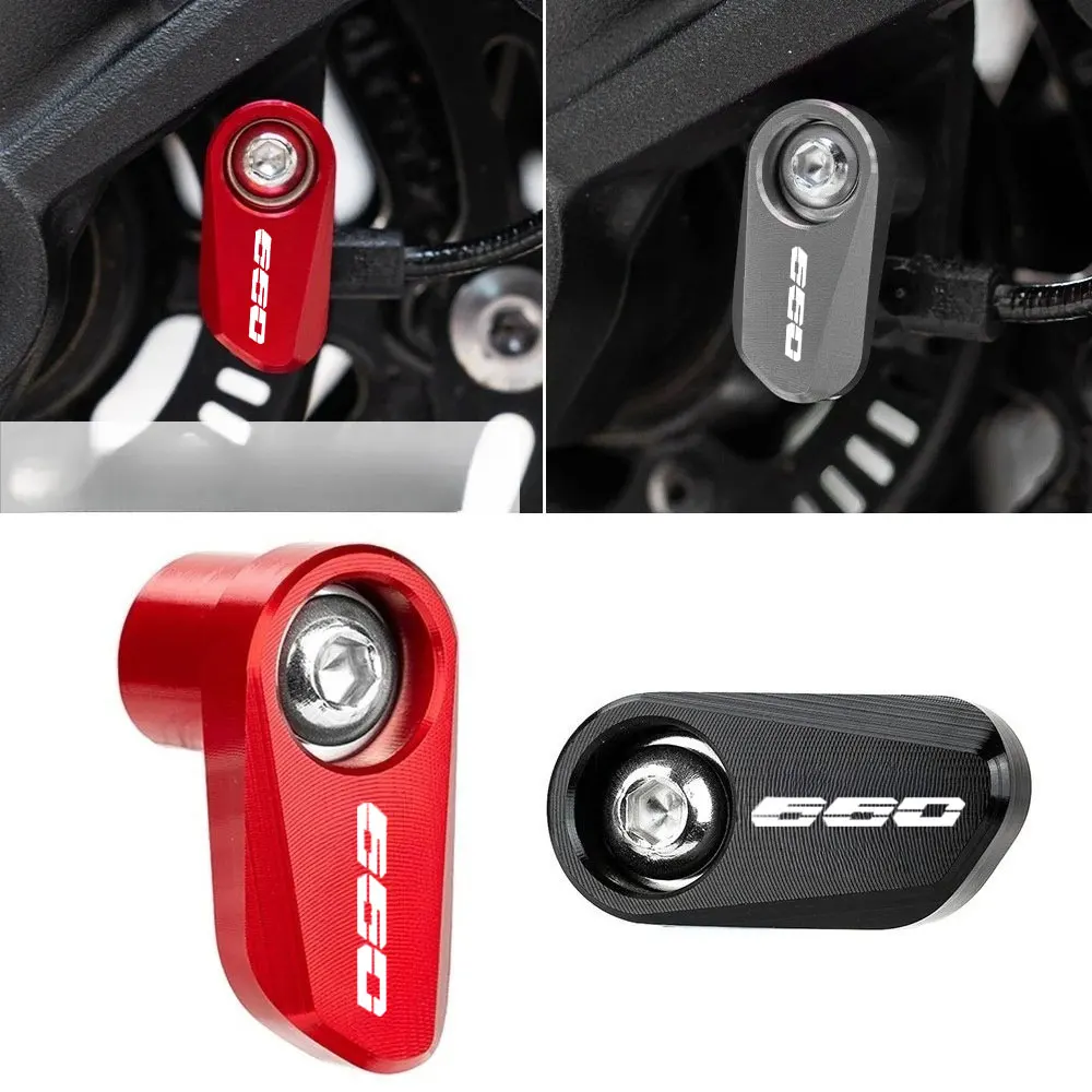 

Motorcycle Accessories Aluminum Front Rear Wheel ABS Sensor Protection Guard For Triumph Trident660 Trident 660 2021-2024 2023