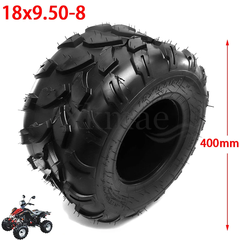 18X9.50-8 Kart Auto Parts 8 inch ATV Tires 18X9.50-8 18*9.50-8 Highway Tire Wear-resistant Wheel Tires