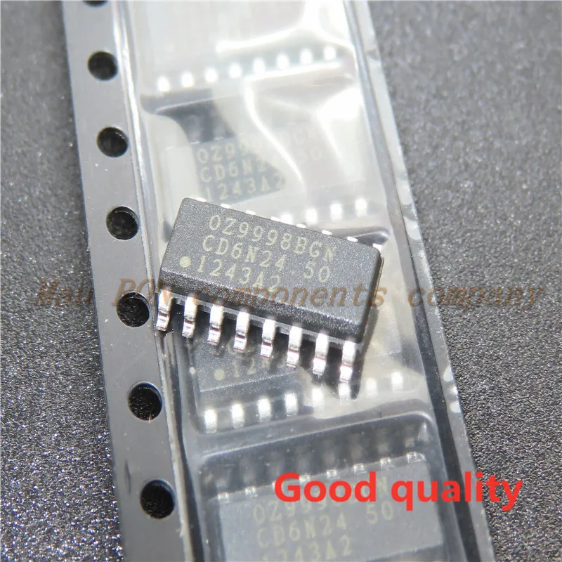 2PCS/LOT  OZ9998BGN OZ9998 SOP-16 SOP16   SMD laptop chip  New original  In Stock