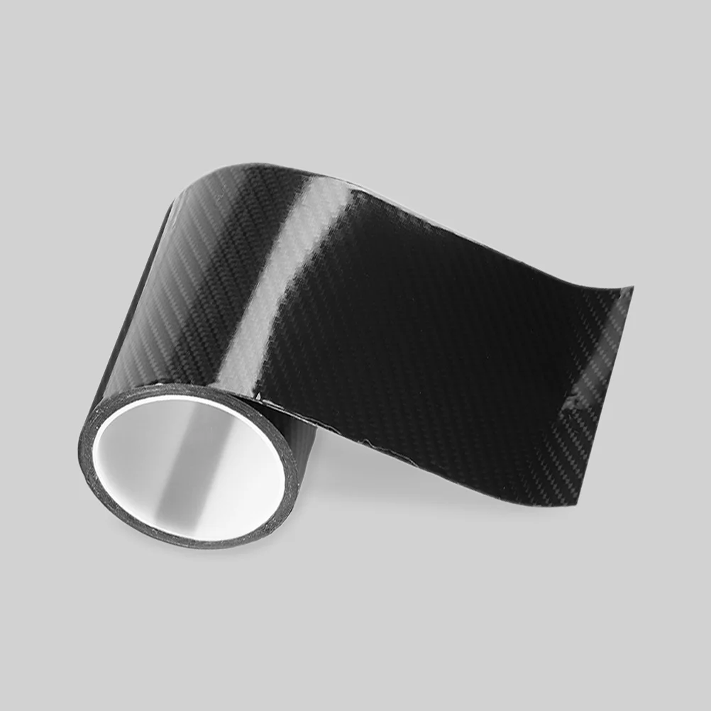 5d fibra de carbono protetor de borda da porta do carro anti-colisão capa de risco para carros suv fita protetora de borda da porta do carro