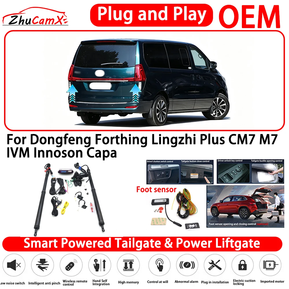 for Dongfeng Forthing Lingzhi Plus CM7 M7 IVM Innoson Capa Smart Powered Tailgate Power Liftgate Automatic Rear Trunk Tailgate