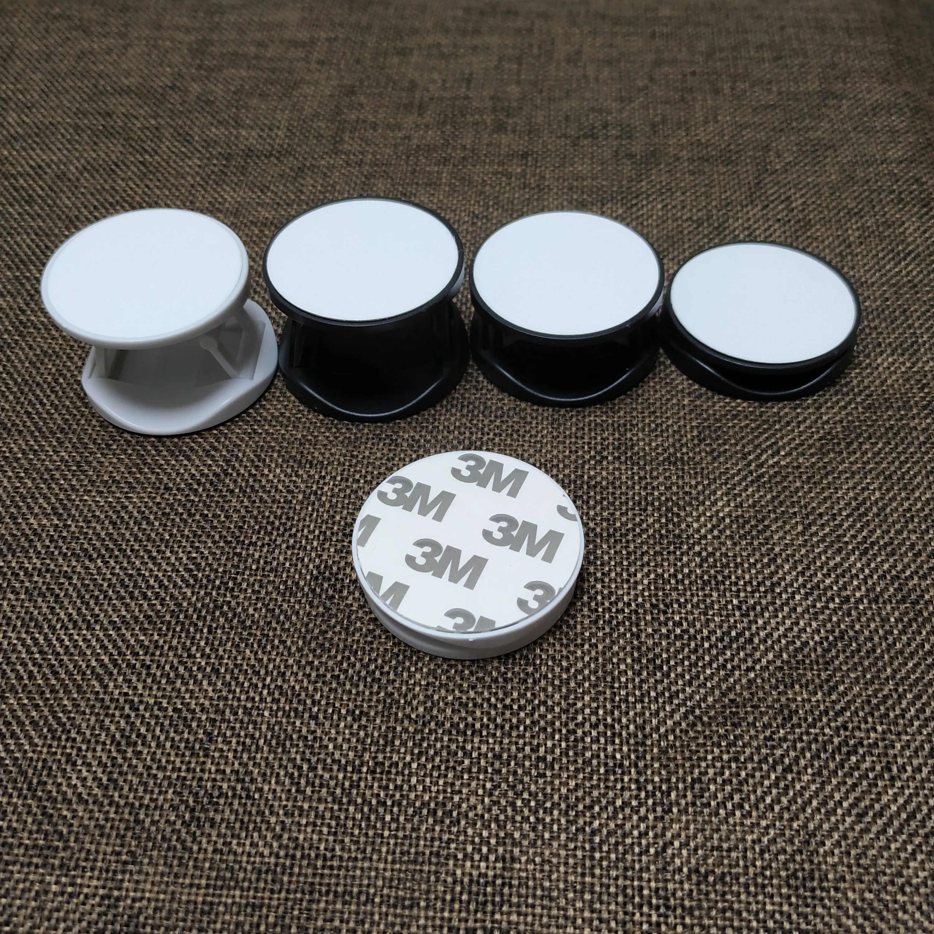 

20pcs/lot Sublimation Blank Mobile Phone Plastic Holder With Metal insert Heat Trasnfer Printing DiYY