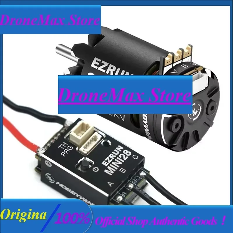 DroMaHobbyWing EZRUN MINI28 30A ESC & EZRUN 1626SD 6500/5000/4000KV Sensored Brushless Motor Combo For 1:28 RC GL Racing/Drift C