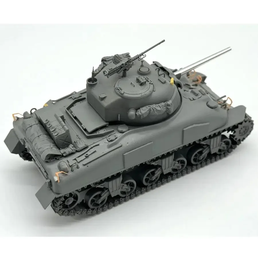 Kit de modelo de montagem de fronteira BT-056 escala 1/35 Sherman M4A1 tanque de tipo tardio personalizado colecionável brinquedo infantil presente de aniversário