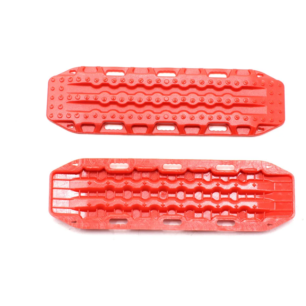 2 pezzi di plastica scala di sabbia rampe di recupero bordo 68*20*3mm per 1/24 RC Crawler Traxxas Axial SCX24 arrampicata accessori per auto