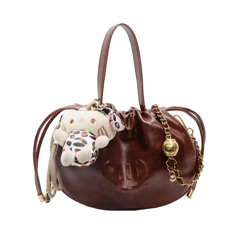 

2025 Women's Luxury Cloud Bag Pleated Chain Convertible Crossbody Shoulder Purse for Events