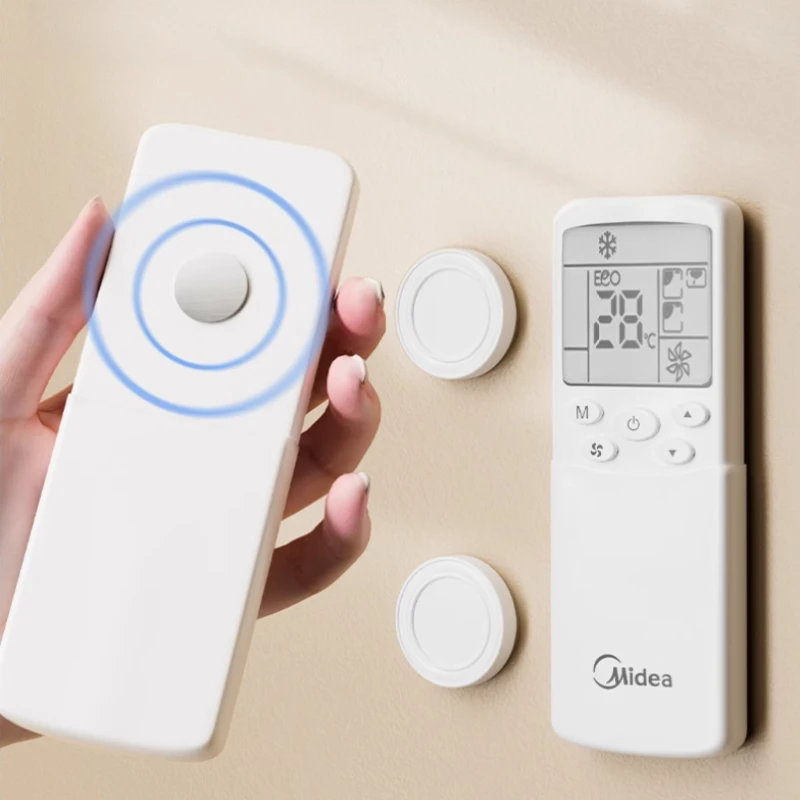 No-drilling Strong Magnetic Remote Control Magnetic Sticker TV Air Conditioner Remote Control Storage Wall-mounted Magnetic Hook