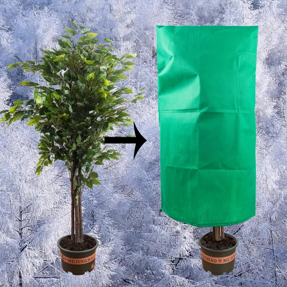 Plant Cover Winter Warm Cover Tree Shrub Plant Protecting Bag Frost Protection For Yard Garden Plants Small Tree Against Cold