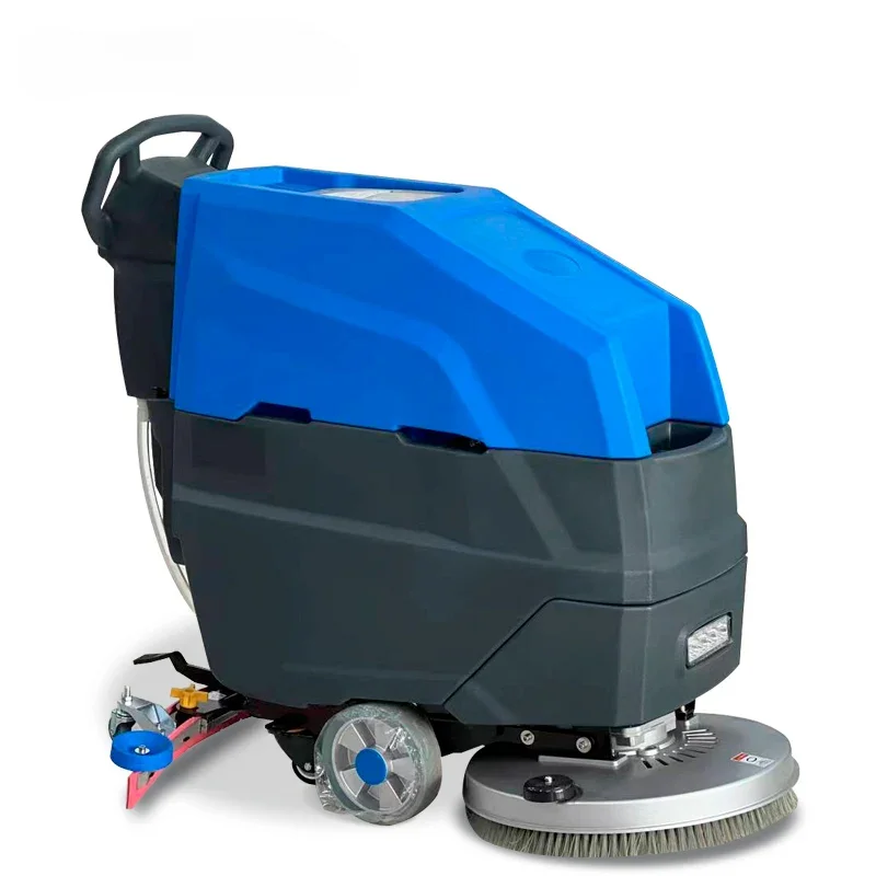 Factory Wholesale A1 Battery Operated Warehouse Epoxy Tiles Floor Washing Machine Cordless Walk Behind Floor Scrubber