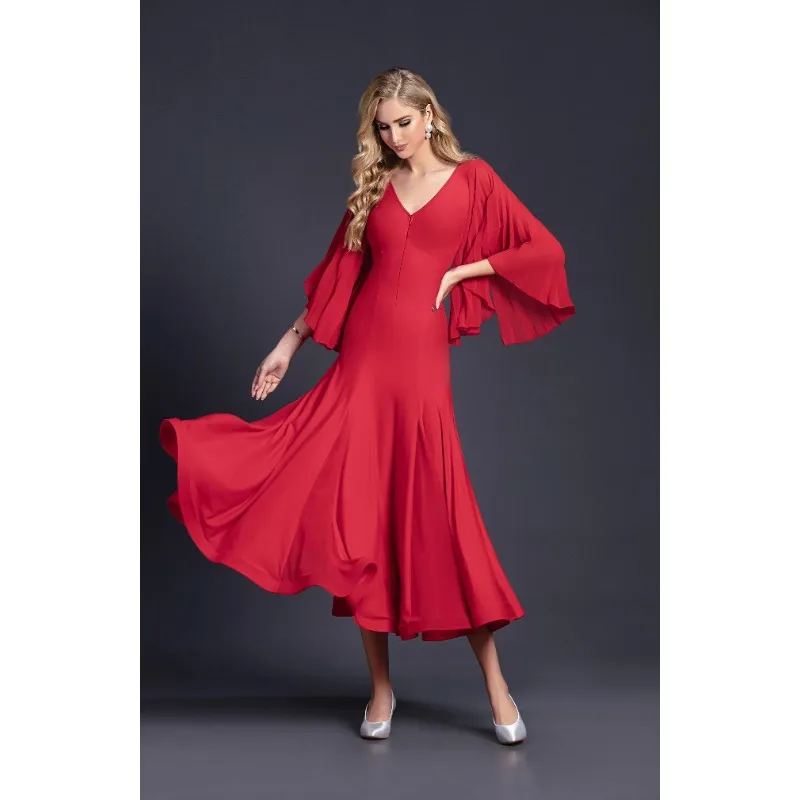 Abito da ballo moderno latino TID personalizzato Abiti da ballo standard nazionali Abito da ballo Costumi drag queen standard