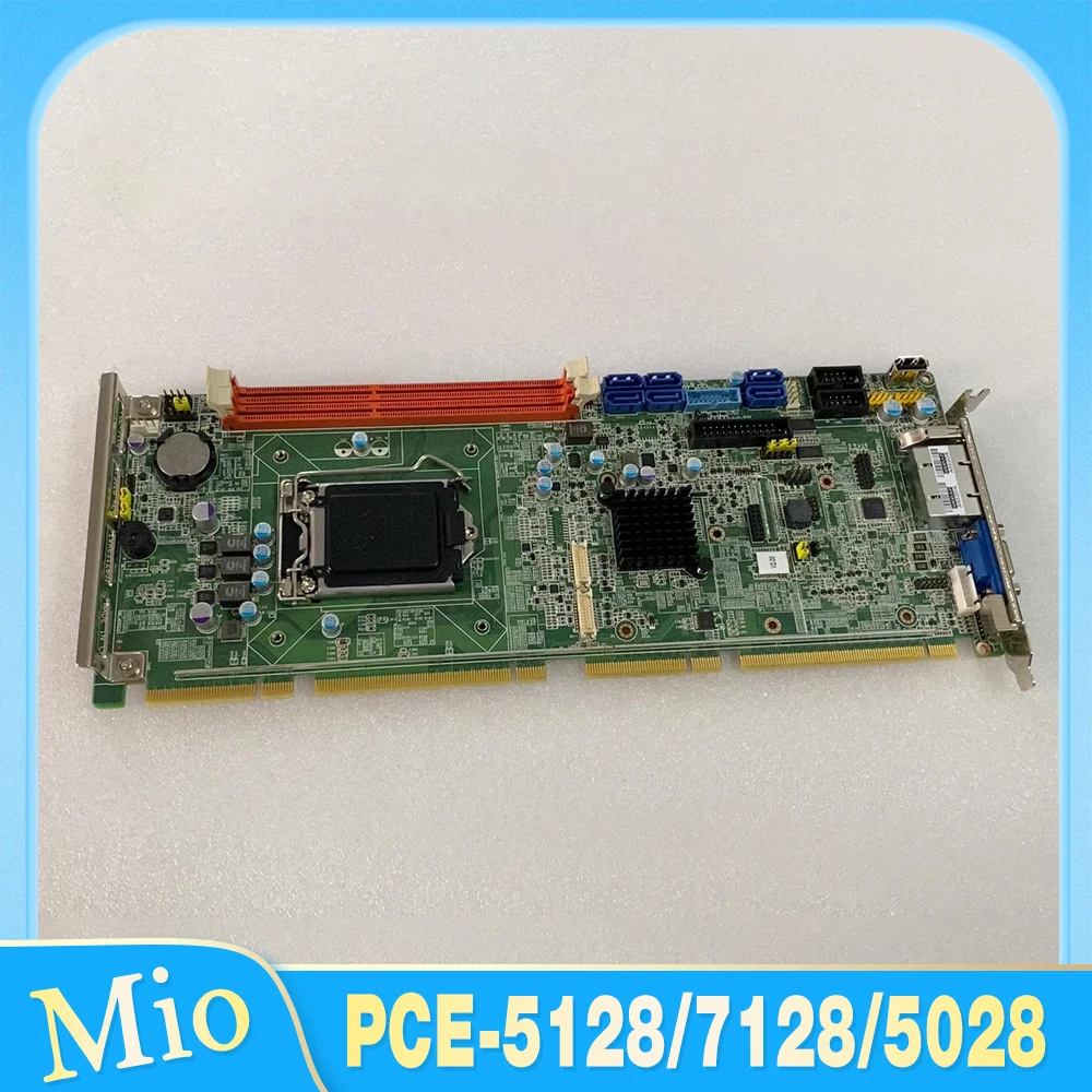 PCE-5128 For Advantech Industrial Control Motherboard PCE-5128G2 Dual Network Port PCE-5128/7128/5028 Rev.A1