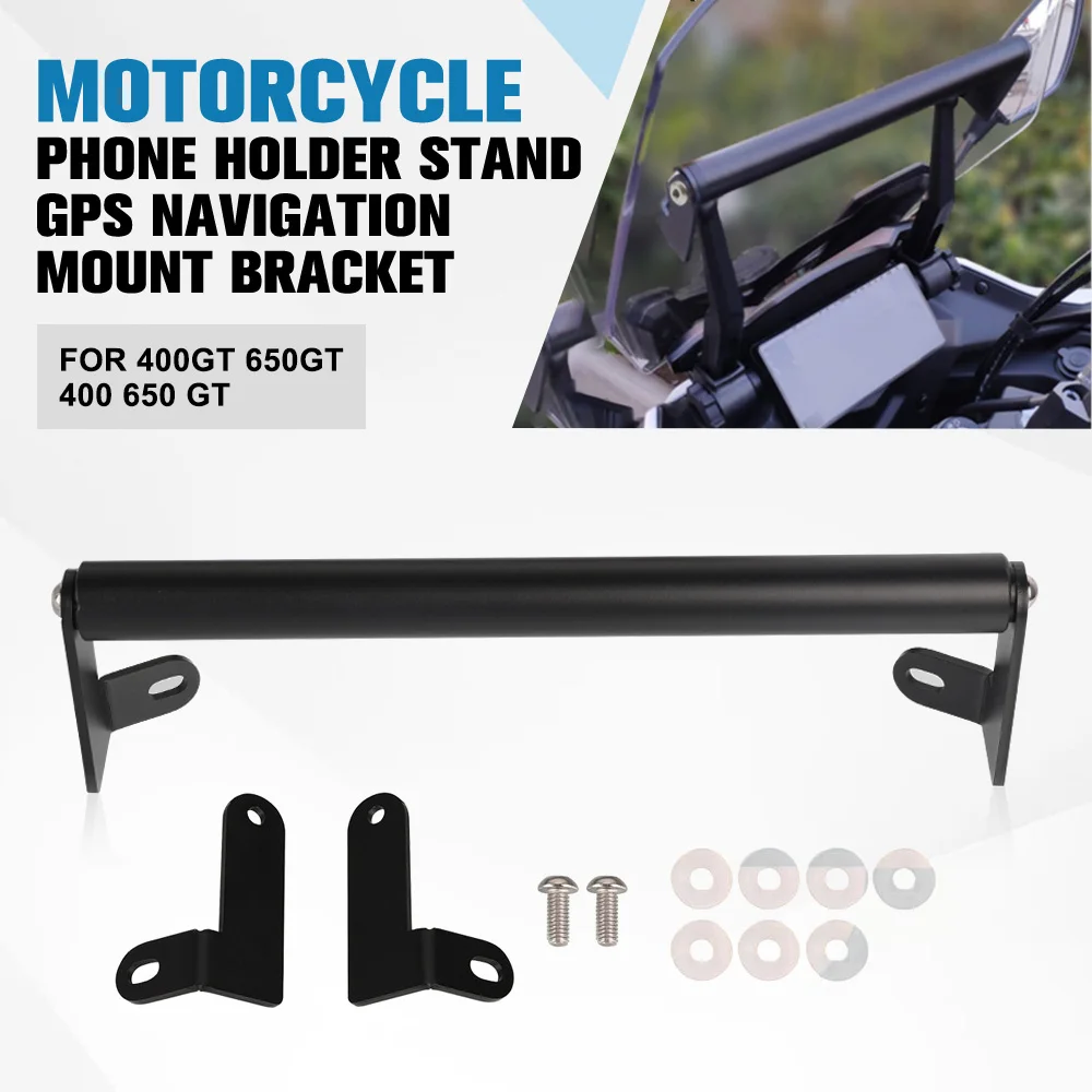 

For CFMOTO 400GT 650GT CF 400 650 GT Motorcycle Accessories Mobile Phone Holder Stand Support GPS Navigation Plate Bracket