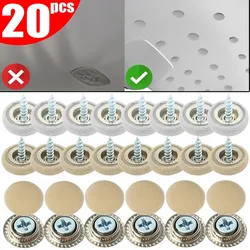 1-20pcs Car Roof Off Special Fixing Clips Car Roof Screw Cap Rivet Fixer Roof Cloth Off Repair Fixer Car Interior Repair Parts