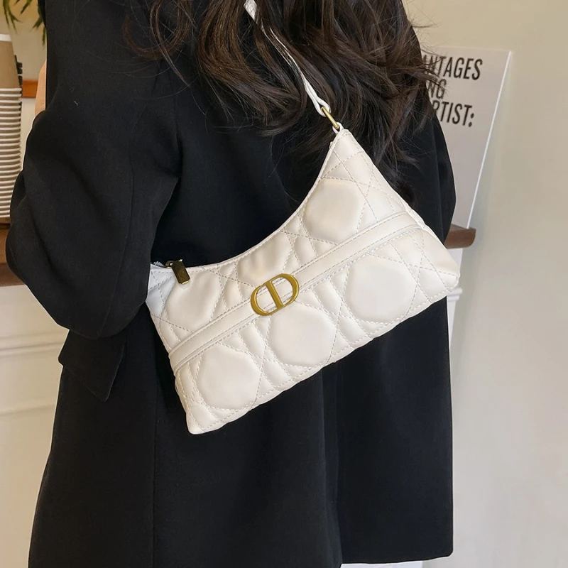 

2025 Spring French Inspired Shoulder Bag Minimalist Structured Crossbody Purse Versatile Day to Night Bag for Women