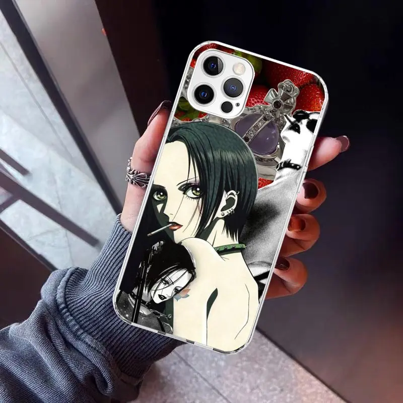 NaNa Osaki Anime Phone Case For iPhone 16 15 14 13 12 Mini 11 Pro Max Cover 7 Plus X XS XR 8 + SE Silicone Shell Print Fundas Fo