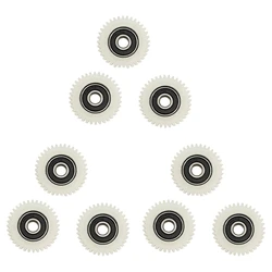 9Pcs 36 Teeth 38Mm Nylon Electronic Motor Gear Ball Bearing Gears For Bafang Electric Bike Bicycle