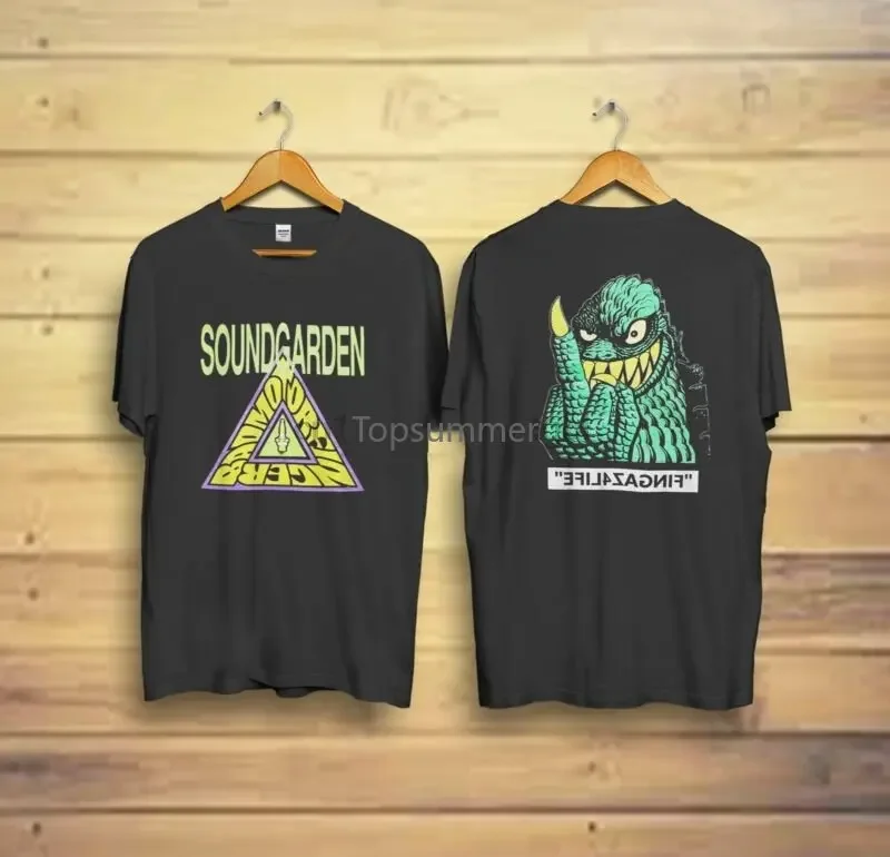 Soundgarden kaus Vintage 1992 jari motor 4 kaus hidup ukuran S sampai 3Xl