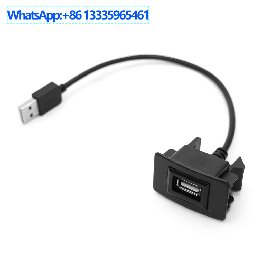 5 uds es adecuado para cable USB Honda 14 compatible con Fanfan, cable adaptador de interfaz USB original para máquina de coche, enchufe de instalación