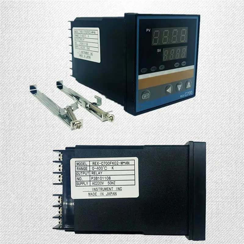 【SPECIAL OFFER】PID Digital Intelligent Industrial Temperature Controller 220V RELAY -C700 Thermostat SSR Relay Output