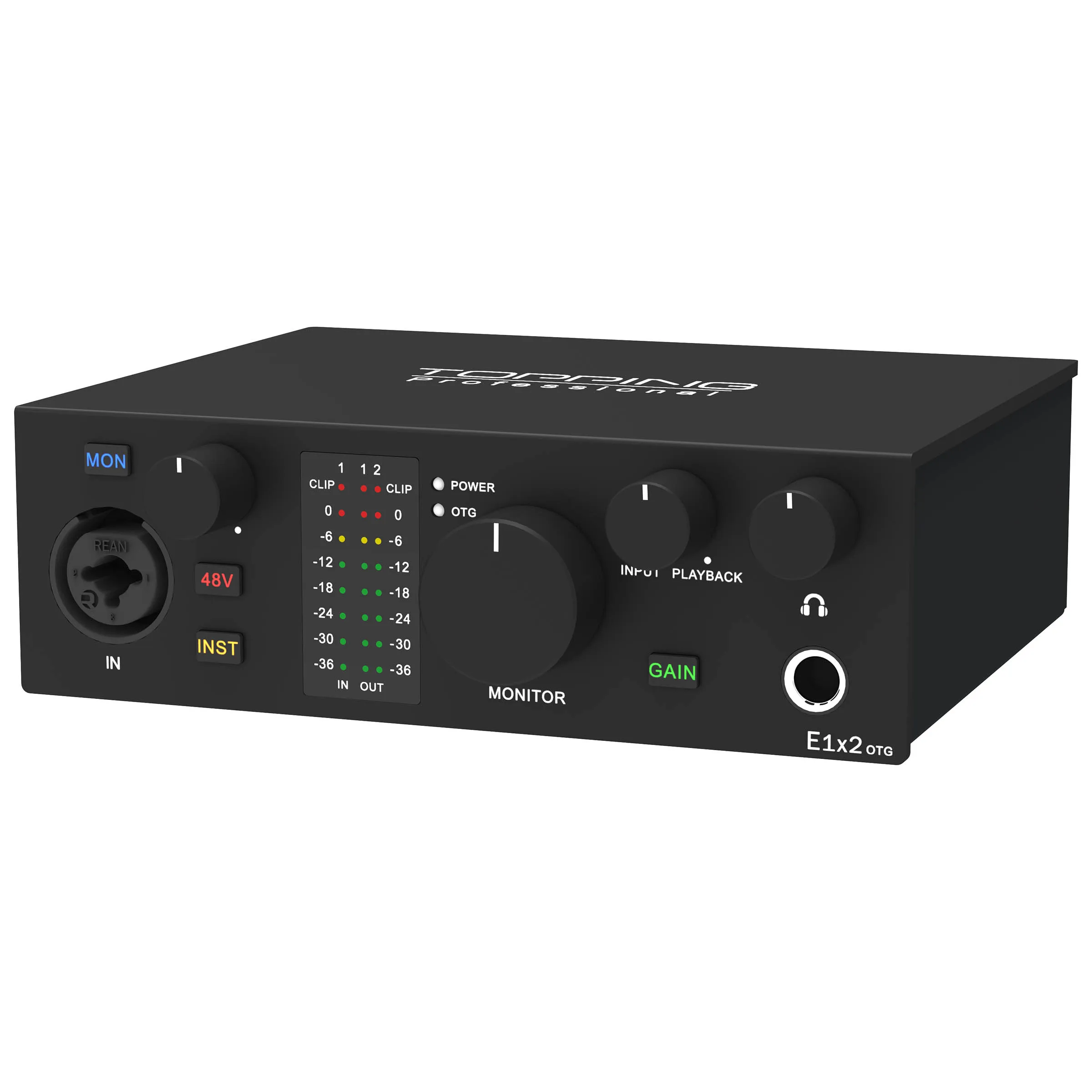 Новая Профессиональная аудиосистема Topping E1x2 с поддержкой OTG elle, настольный компьютер, телефон, Синген, прямая трансляция, звуковая карта Aufnahme Mischen