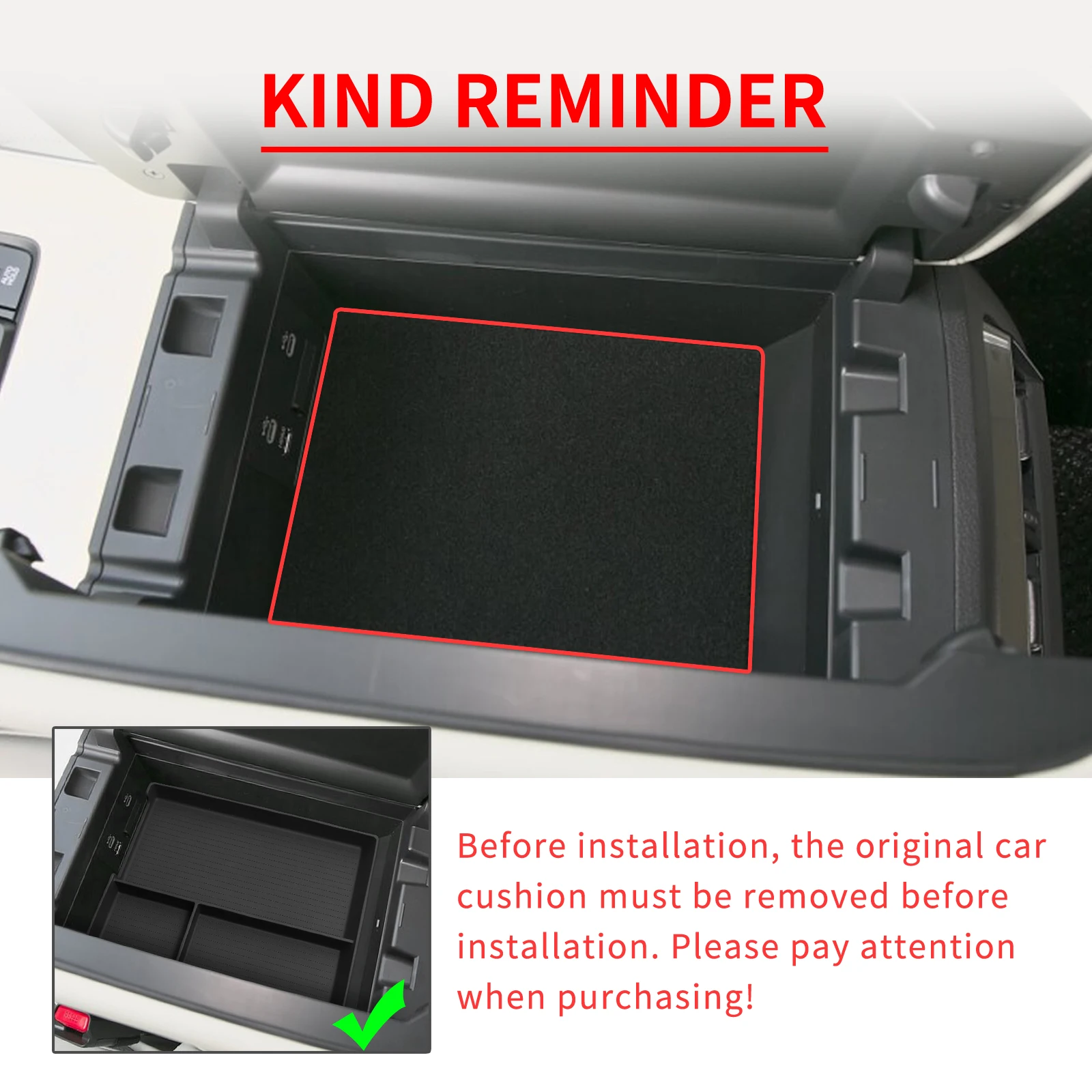 for Mazda CX-80 CX80 2025 Car Storage Box Organizer Case Car Accessories Center Console Armrest Storage Tray Fit Right Rudder