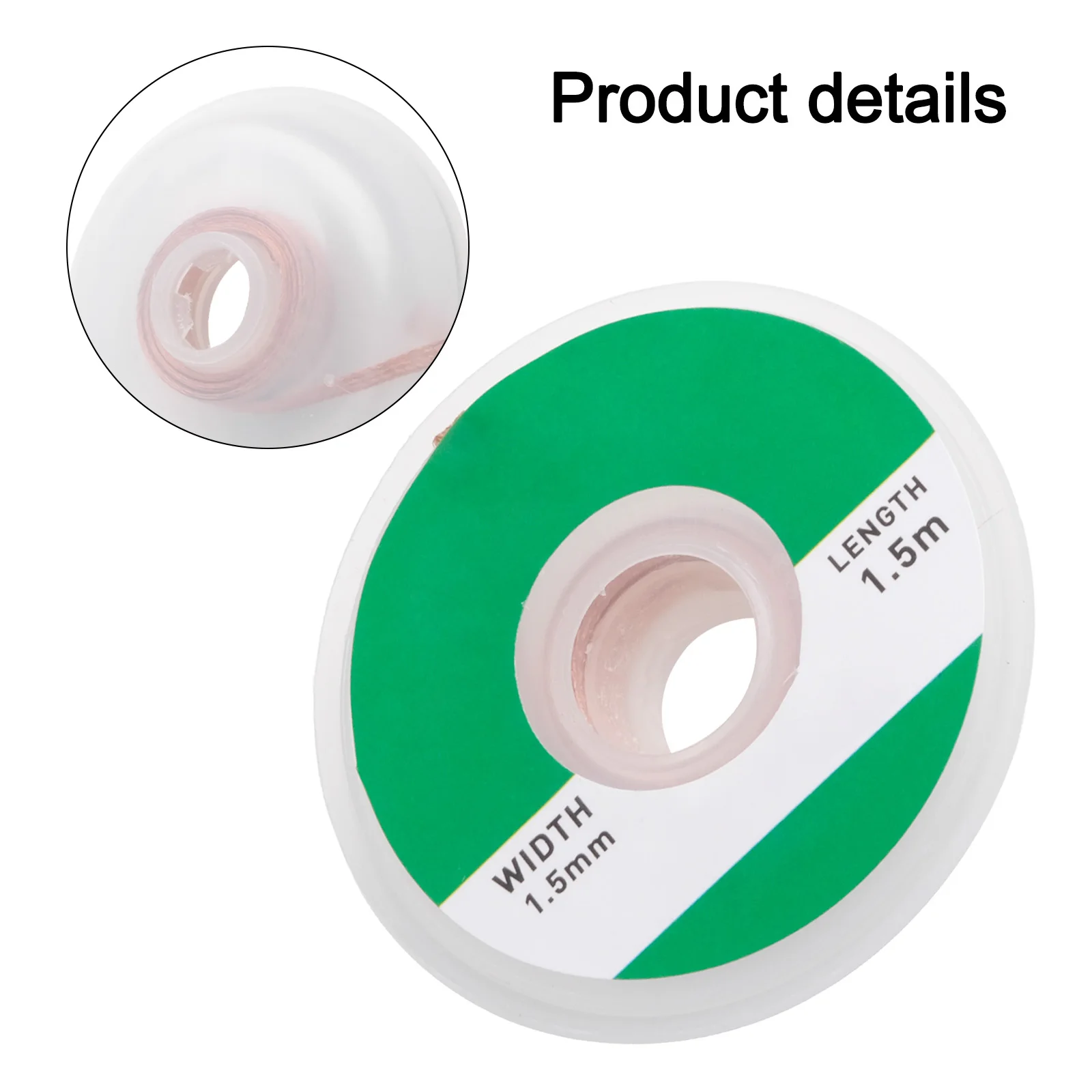 1PC 1.5M Welding Wires Desoldering Braid Solder Remover Wire Repair Tool Soldering Tin Cord Flux For Soldering