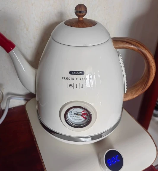 

E18-5D, Long Mouth Temperature Control, Electric Kettle,household Thermal Insulation Electric Teapot,temperature Control Tea Pot