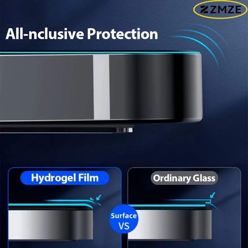 4Pcs Privacy Hydrogel Film for Samsung Galaxy S26 S25 S24 S23 S21 S22 Ultra Plus Edge FE Screen Protector Anti-Scratch Anti-Spy view 3