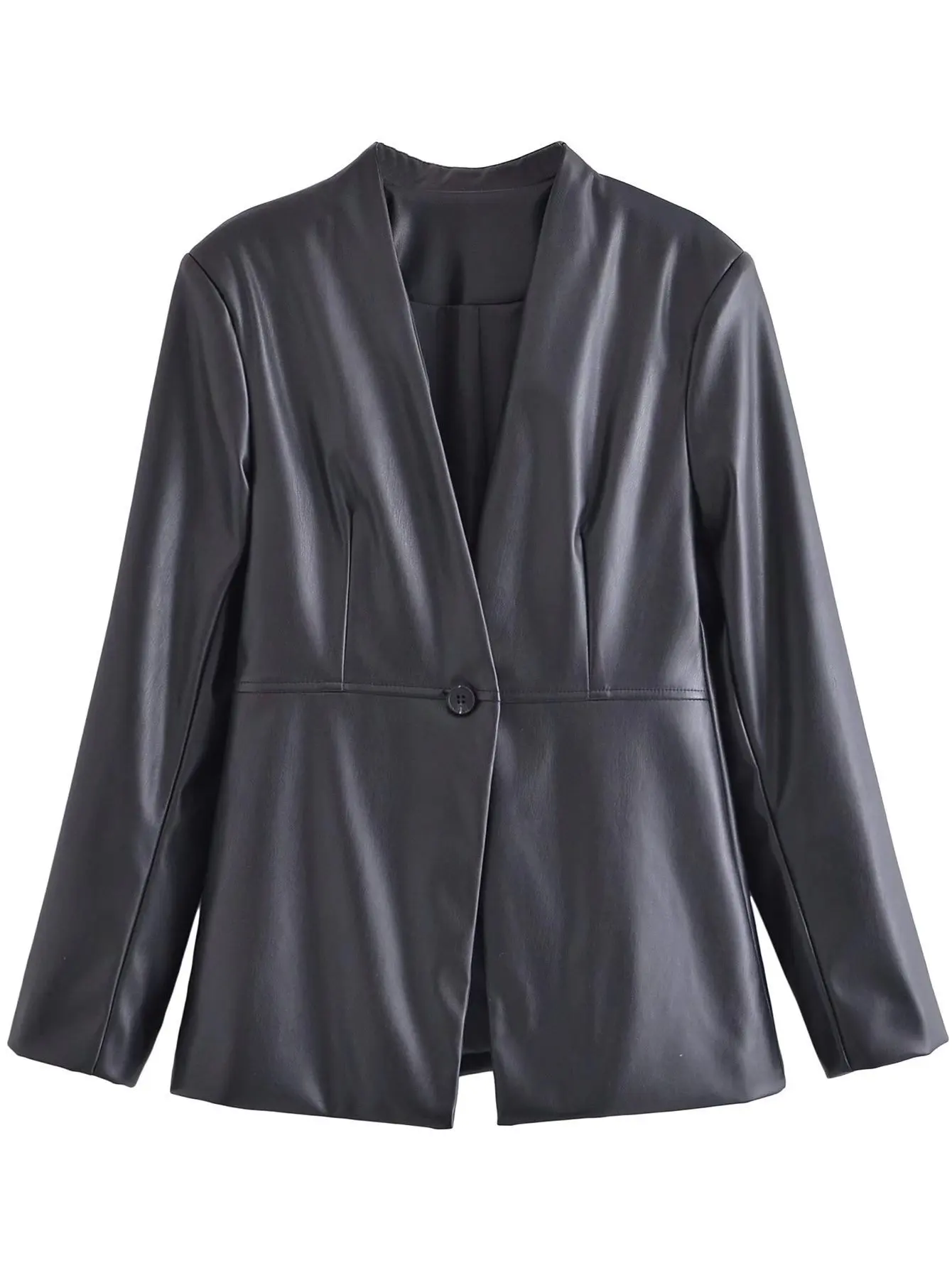 2022 nuovissime giacche da donna capispalla cappotti da donna tuta in pelle da donna giacca lunga in ecopelle PU giacca in pelle da donna
