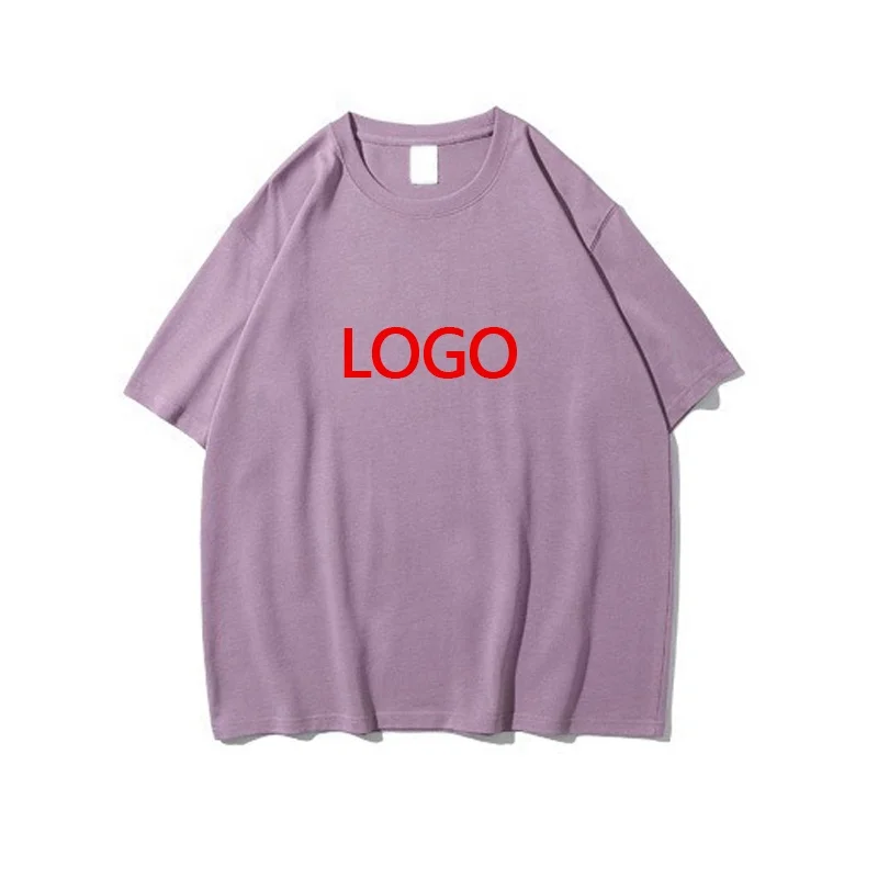 

Fashion Streetwear Custom Printing Girls And Boys t-shirts Round Neck Boys Tee Shirts Drop Shoulder Men Graphic T Shirts