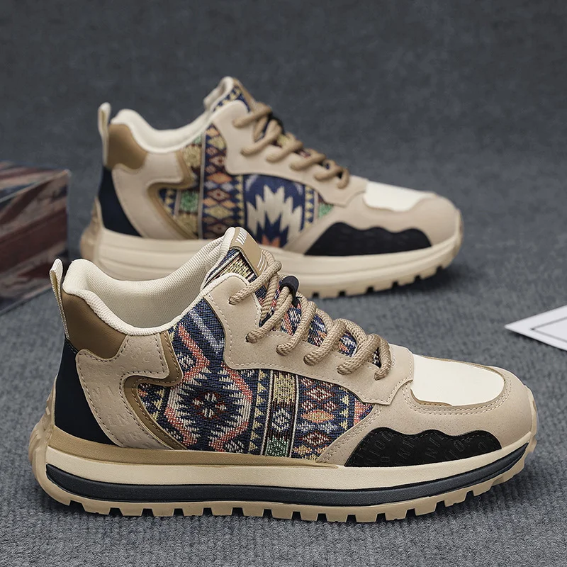 

Повседневные мужские кроссовки, дышащие уличные походные теннисные спортивные кроссовки, роскошные модные летние удобные нескользящие туфли