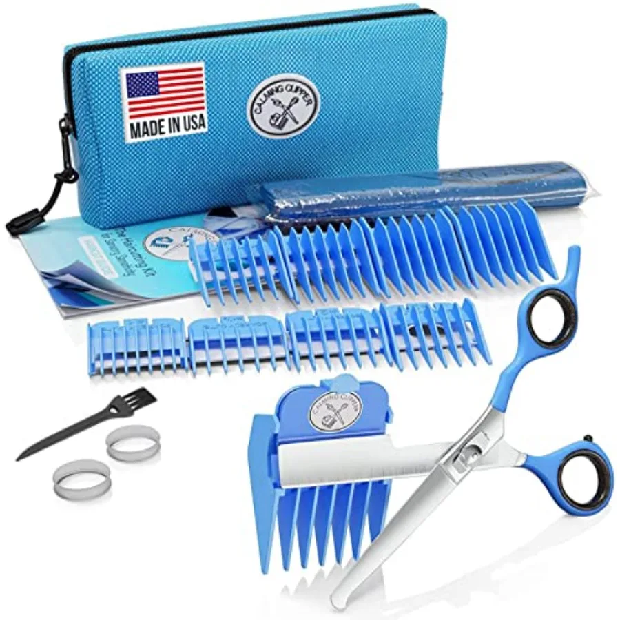 

Бесшумный набор для стрижки волос Calming Clipper для людей с аутизмом и повышенной сенсорной чувствительностью, для правшей