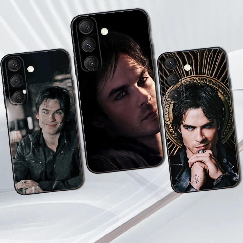 

The Vampire D-Damon Phone Case For Samsung Galaxy S25,S24,S21,S22,S23,S30,Ultra,S20,Plus,Fe,Lite,Note,10,9,5G Black Cover