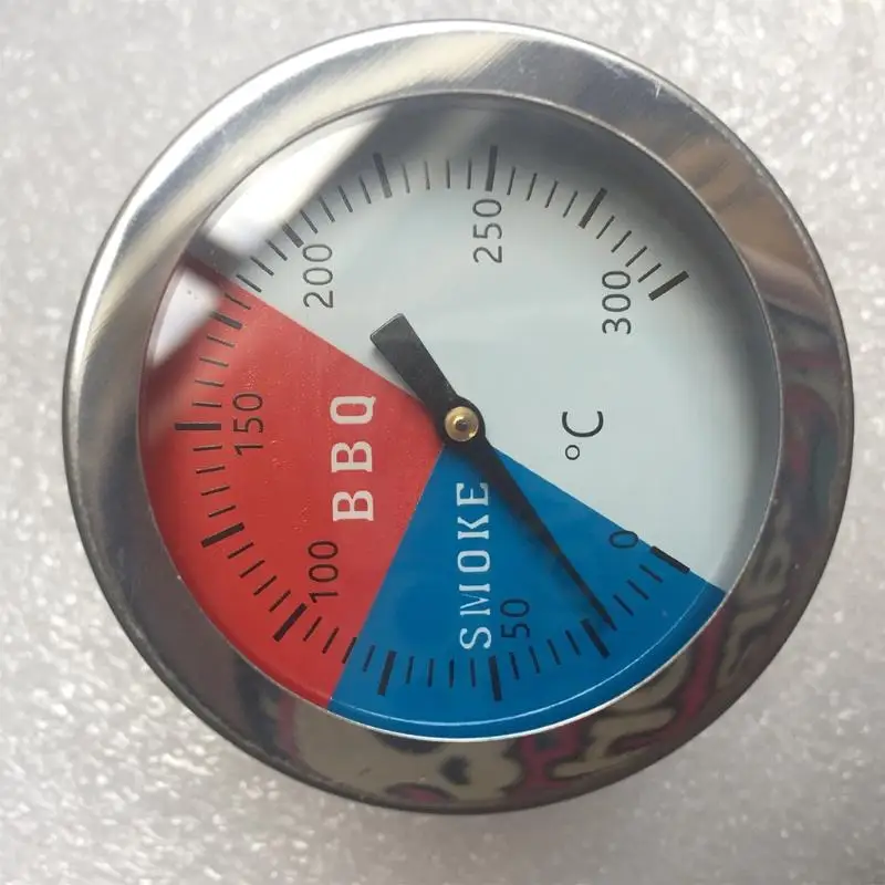 U4LA bimetal oven termometer panggangan pit pit jarum runcing mudah dibaca
