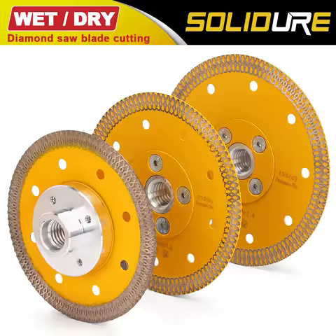 105/115mm/125mm super thin X shape diamond tile saw blade with Flange for cutting stone and tiles