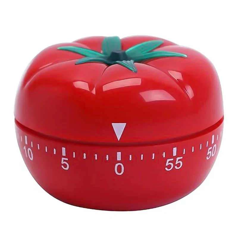 Kitchen Timer Tomato Shape Countdown Timer Reminder Alarm Clock Durable 1-60 Minute Kitchen Novelty Accessories Cooking Gadgets