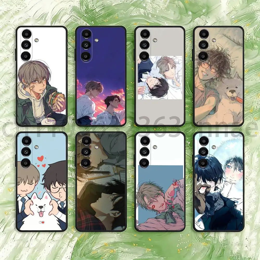L-Lost In The C-Cloud Manga Phone Case For Samsung Galaxy S21 22 23 24 S25 Ultra PlusS20 FE S10 Plus  Cover Funda