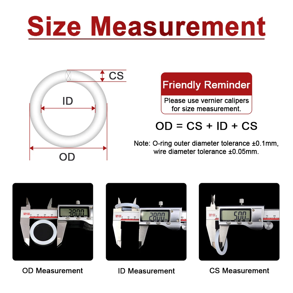 White Silicone O-Ri…