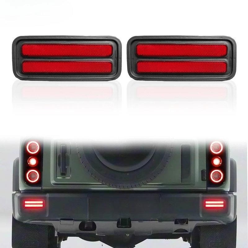 For BAIC 212 T10 2024 2025 Rear Bumper Reflector Light Led Flowing Turn Signal Brake Lamp Warning Light Mondification Accessoriy