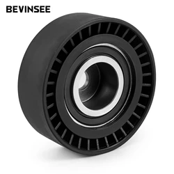 BEVINSEE Drive Belt Tensioner Pulley For BMW E36 E46 E39 X5 Z4 323i 325i 328i 323ti 325ti 523i 525i 528i 530i 11281748131