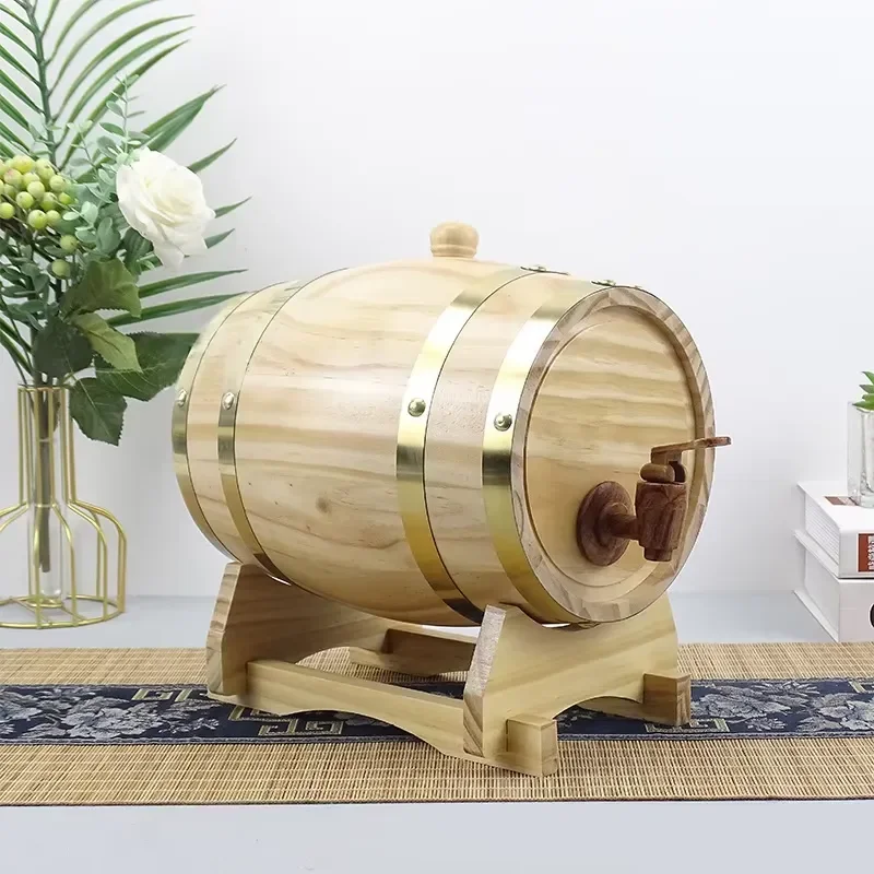 for Oak Barrel Without Liquor for Pine Wine Baijiu Barrel Household Decoration