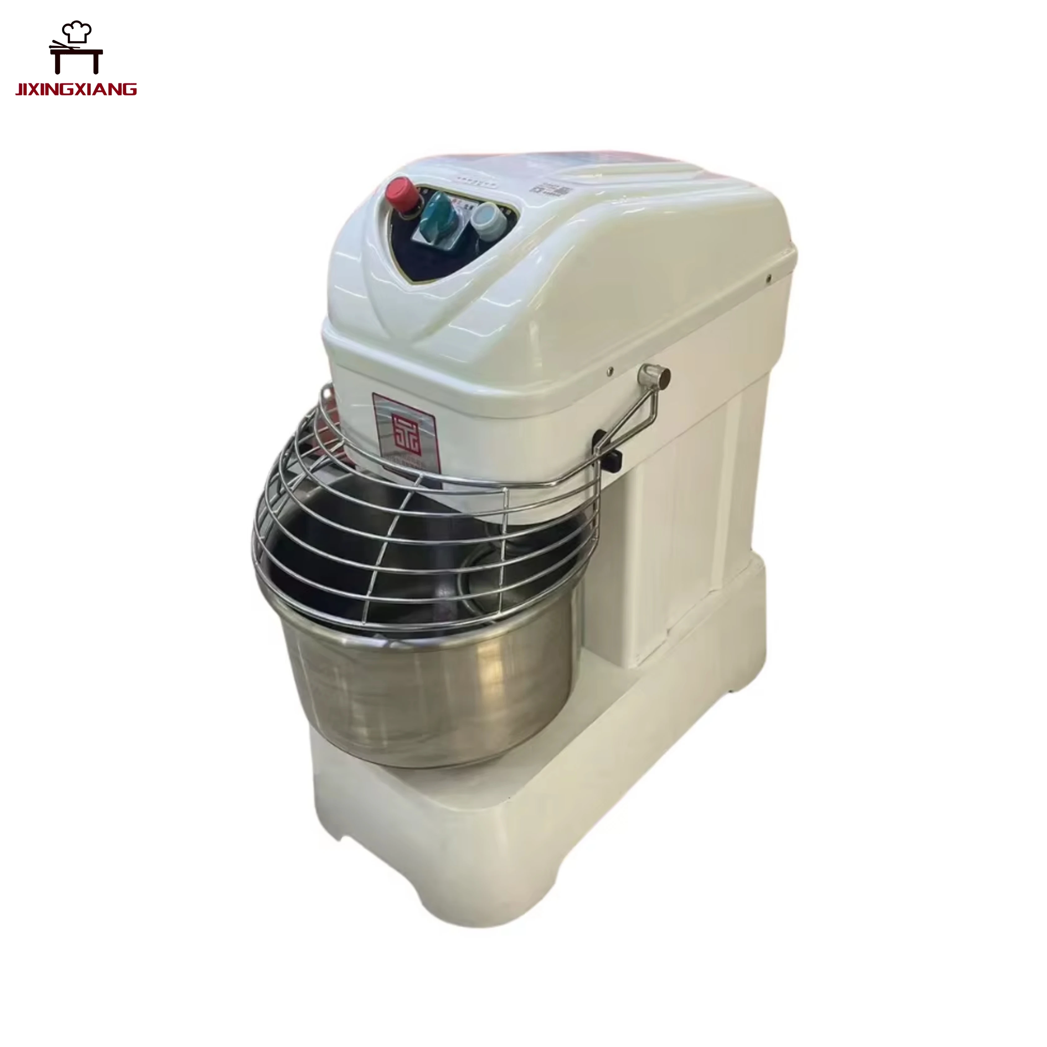 

Commercial Dual-Rotation Spiral Dough Mixer 8kg 15L Capacity for Wheat Corn Flour Water Ingredients