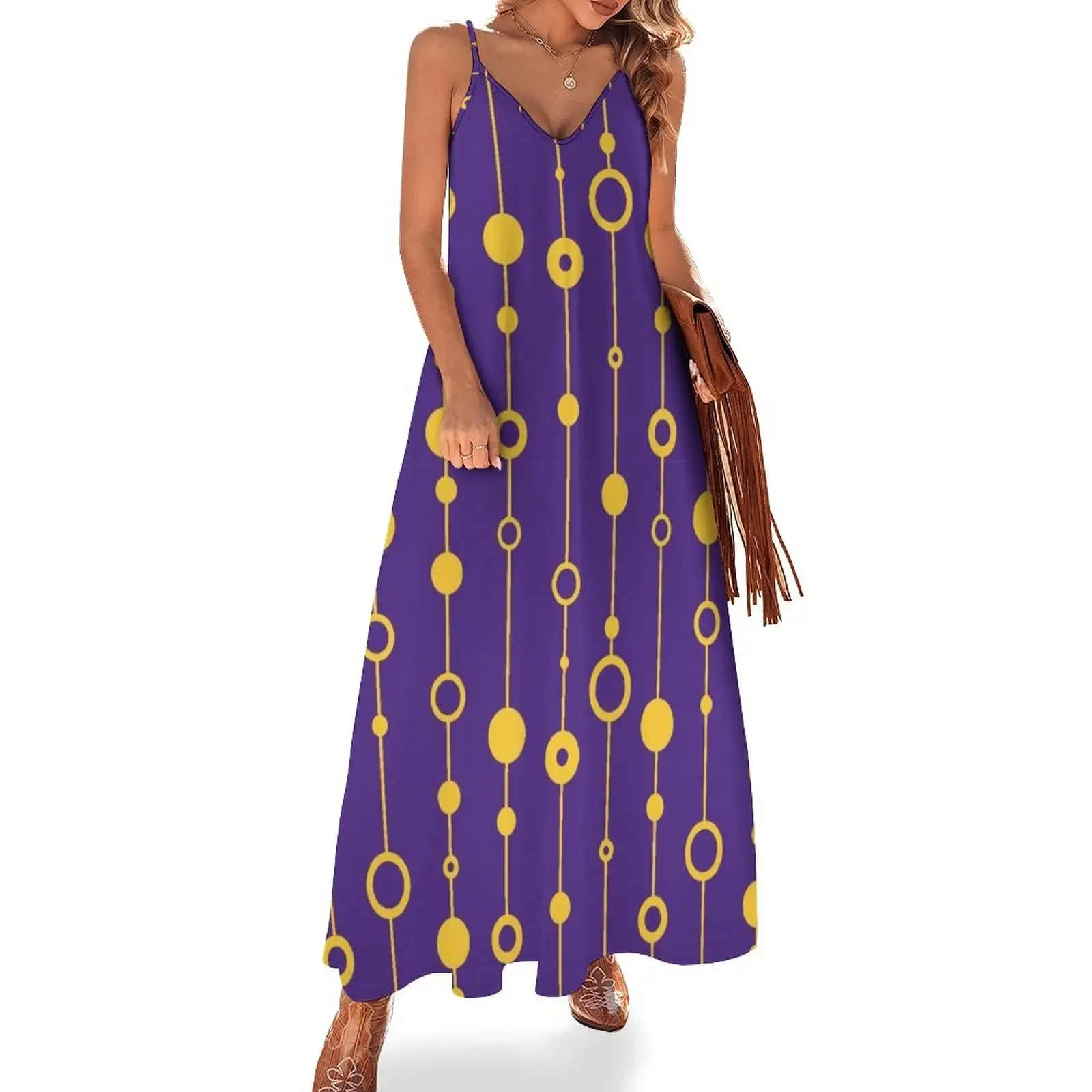 

Baton Rouge - 70's Sleeveless Dress clothes summer dress Women's summer dresses