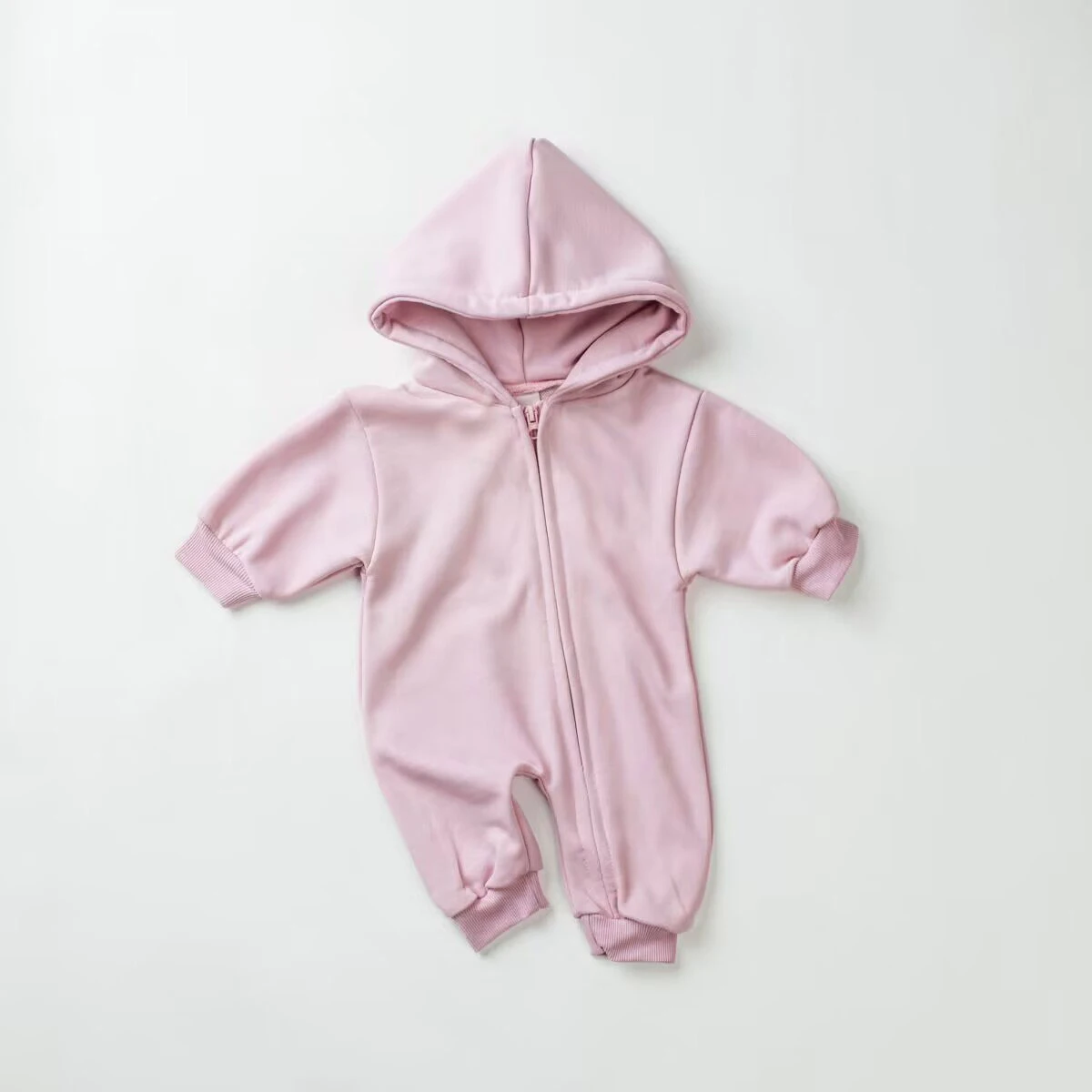 Neonato neonata ragazzo tuta primavera autunno tuta con cappuccio neonati cotone Casual abbigliamento per bambini ragazze 0-24M pagliaccetto della