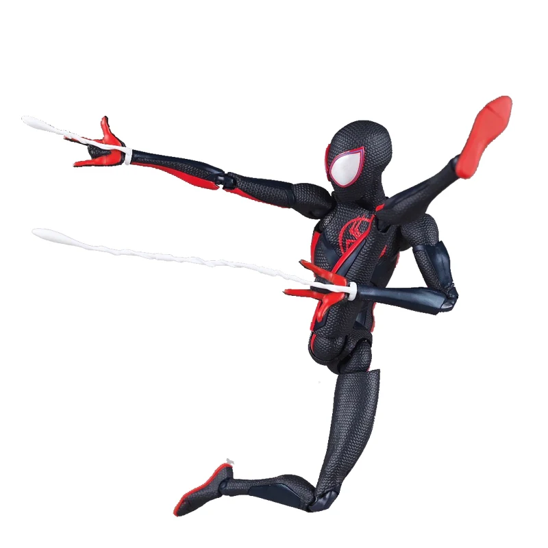 Shf أنيمي CT الرجل العنكبوت فيجوارت مايلز موراليس عمل أرقام جوين سبايدر امرأة تمثال سبايدرمان الشكل البلاستيكية نموذج ألعاب الدمى